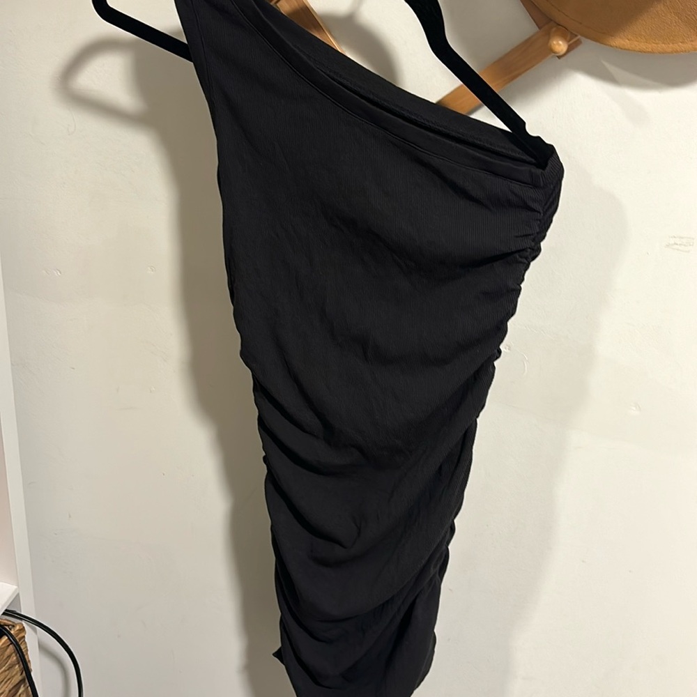 Body con black dress